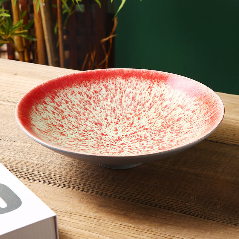 Personality Custom Glaze Tableware Ceramic Bowl Set Household Large Soup Bowl Ramen Bowls