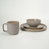 Japanese Ceramic Speckle Plate & Dinner Sets Hand-Painted Porcelain Restaurant Dishes Custom Logo Western Food Dinnerware Set