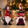 Christmas New Product Cane American Faceless Doll Knitted Bent Hat Dwarf Standing Doll Ornament