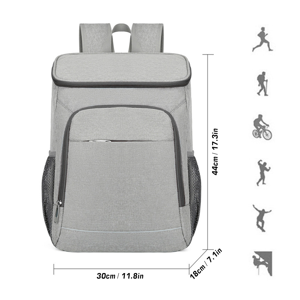 30L Cooler Backpack Leakproof Insulated Lunch Bag Camping Backpack for Outdoor Camping Hiking Picnics Beach