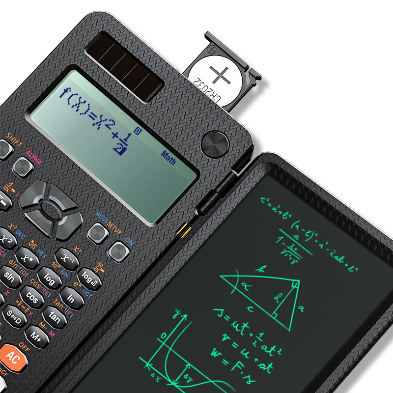 Scientific Calculator Logo Digital Professional Students Calculators