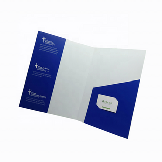 A4 Document Pocket File Folder 300gsm 350gsm Paper Cardboard File Presentation Folder