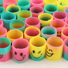 12PCS Spring Rainbow Magic Fidget Stress Coil Mini Springs Bulk Finger Toys For Party Favors Carnival Prize for Kids Boys Girls