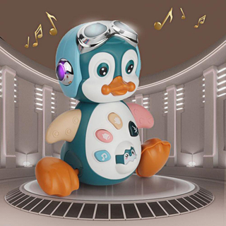 Gift Simulation Penguin Figure Electric Dance Musical Toy Kid Home Decor Supply
