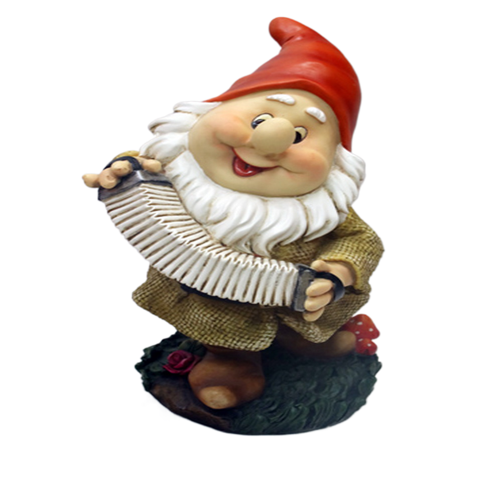 Wholesale Handpainted Popular Resin Gnome Figurines for Garden Decoration Ornament