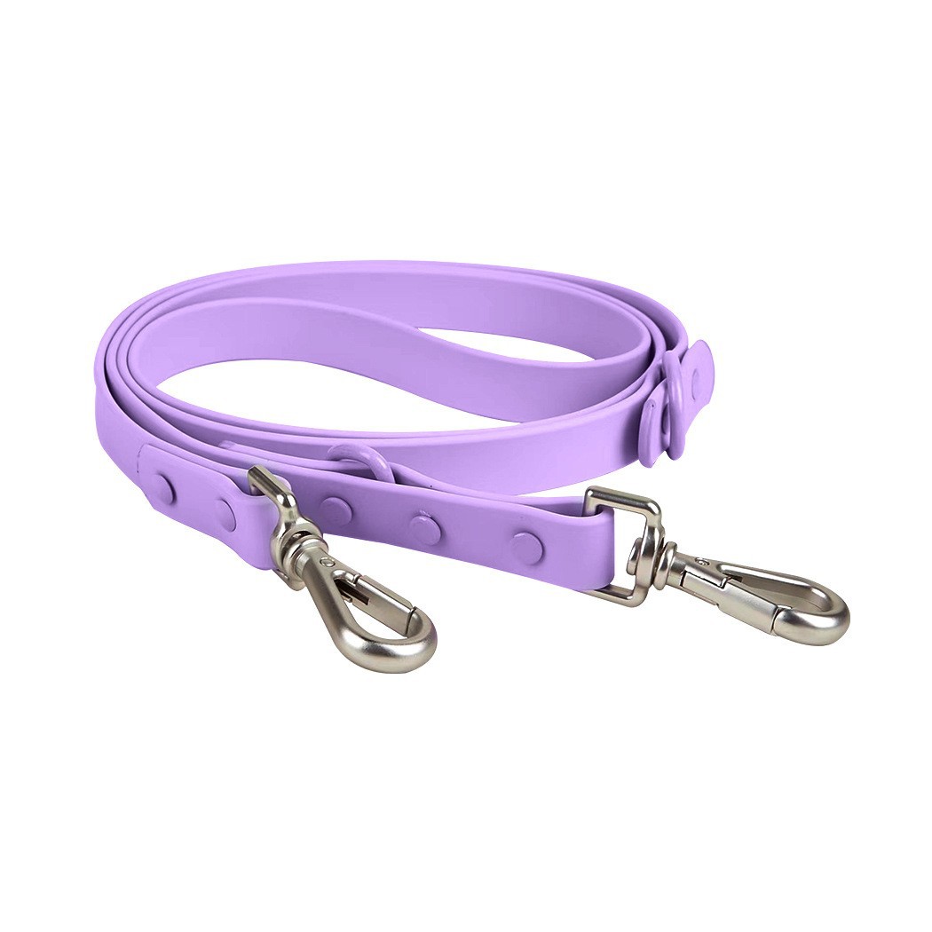 Wholesale Dog Harness Set Luxury Biothean Waterproof PVC Pet Collar Leash Set Adjustable Designer Custom Dog Harness