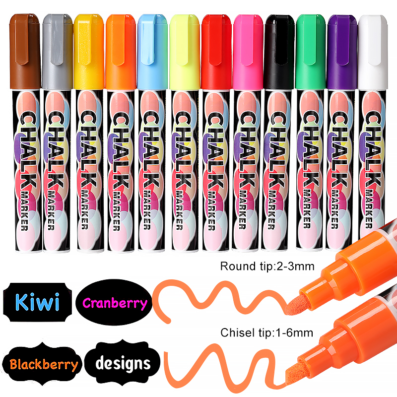  Factory 6 Colors Color Custom Highlighter Marker Pen Set Water Based School And Office Fluorescent Pen