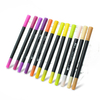 Wholesales 12pcs/set Fine-Tip Retractable Fine Point Permanent Marker Pens