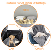 Custom Logo Soft Fluffy Flannel Sherpa Fleece Pet Sleep Mat Machine Washable Waterproof Pet Dog Blanket For Couch Chairs