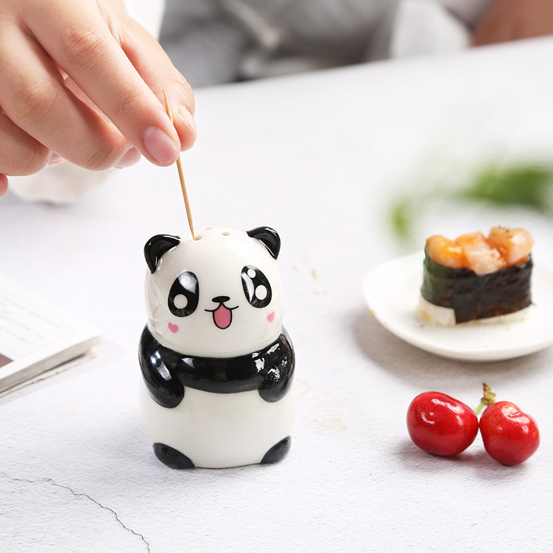 Ceramic Spice Jar Can Seasoning Bottle Salt And Pepper Shakers Spice Container Pot BBQ Condiment Kitchen Cute Spice Containe