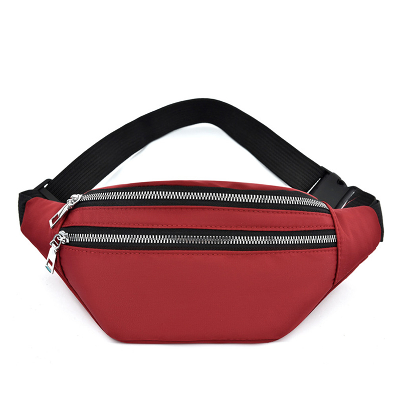 Waist Bag Women Men Waterproof Pocket Fashion Casual Chest Handbag Unisex Sports Travel Purse Plaid Waist Pack Belly Bags Case