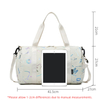 Gym Yoga Sport Dance Bag For Girl Boy Graffiti Letters Printing Travel Fitness Dry Wet Waterproof Crossbody Deffle Bag