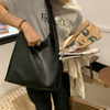 Casual Women Shoulder Bag PU Leather Tote Handbag Female Shopping Bags Soft Leather Lady Purse Bags High Capacity Totes