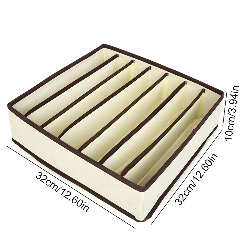 Organizer For Underwear Socks Bra Pants Scarf Tie Storage Box Jeans Clothing Organization Dividers For Drawers Clothes Organizer