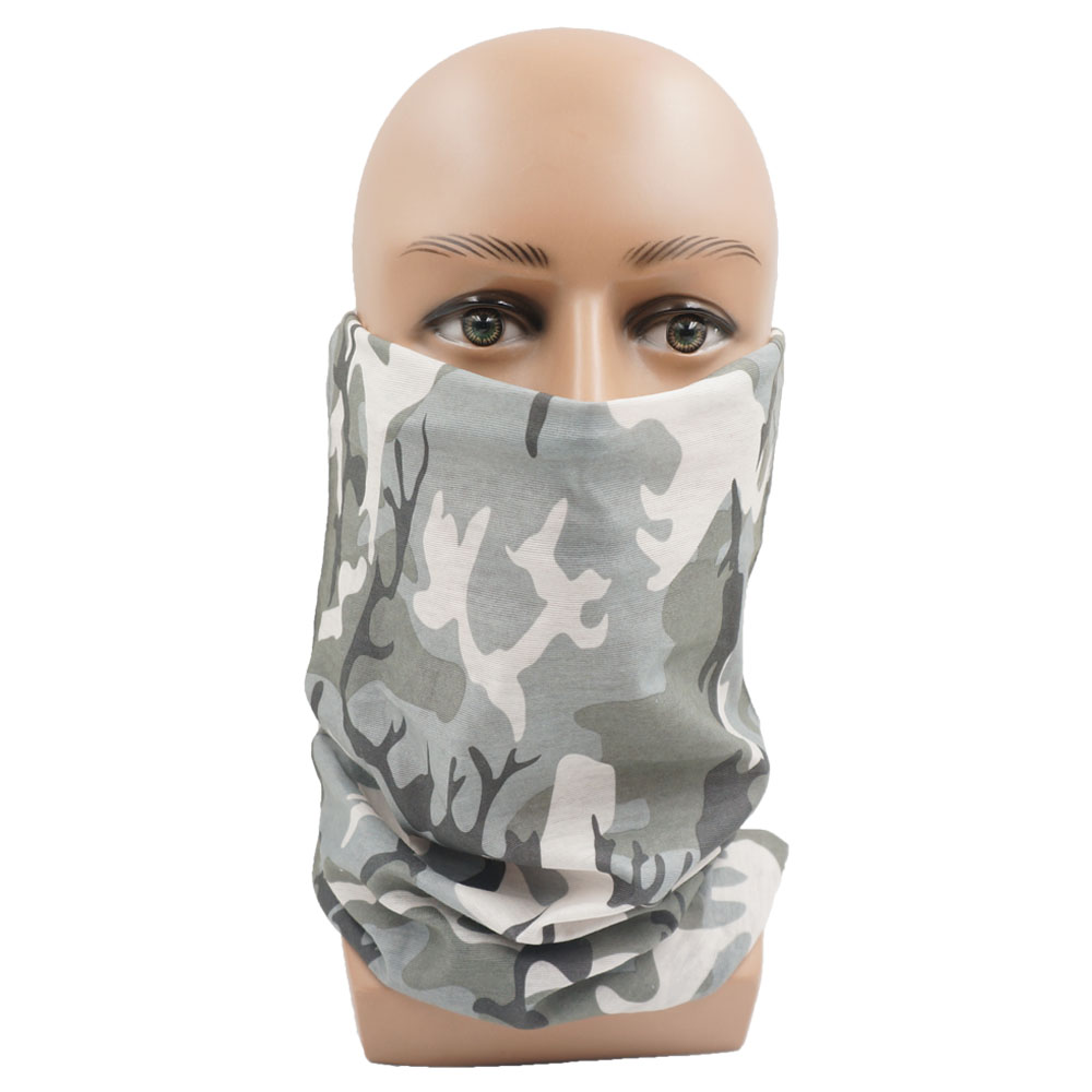 Camouflage Bandana Shemagh Seamless Neck Gaiter Outdoor Cycling Fishing Hiking Balaclava Scarf Headwear Face Shield for Sale