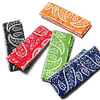 Scarf Cashew Flowers Hip Hop Printed Bandana Wristband Men Women Outdoor Headbands Band Wrist Wraps Hair Scarves