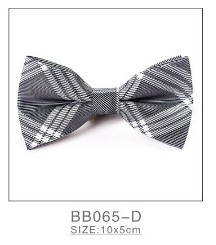 Children's Bow Tie Plaid Striped Polyester Bow Tie Children's Stage Suit Bow Tie