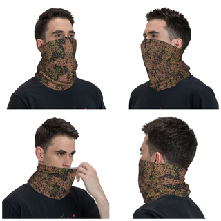 Pea Dot Military Camo Winter Headband Neck Warmer Men Women Ski Camping Tube Scarf Army Tactical Camouflage Face Bandana Gaiter