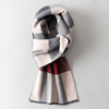Simple Chic Solid Soft Scarf Autumn Winter Men Knitted Wool Korean Couple Fashion Thick Warm Muffler Thermal Muffler Male Shawl