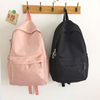 High Quality New Waterproof Nylon Women Backpack Female Travel Bag Backpacks Schoolbag for Teenage Girls Solid Color Bookbag