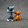 Anime Toms And Jerrys Action Figures Classic Cartoon Cat Mouse Model Toys Cute Desktop Ornaments Collectible Toy Children's Gift