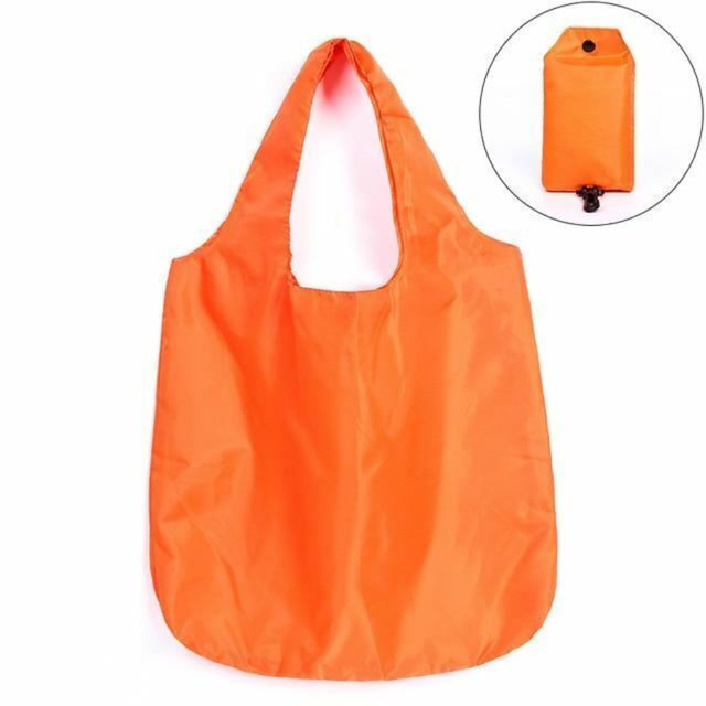  Portable Folding Eco Friendly Nylon Grocery Shopping Bag Tote Pouch Organizer