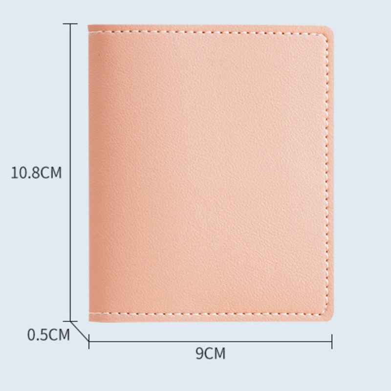 1Pc Women Card Bag Slim And Compact Bank ID Card Case Driver's License Wallet Simple And Anti Demagnetization Card Holder