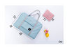 Nylon Foldable Bear Letter Travel Bag WaterProof Large Capacity Tote Bag Travel Weekend Organizer Clothes Storage Women Handbags