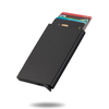 Smart Wallet Card Holder Metal Thin Slim Men Women Wallets Pop Up Minimalist Id Card Case Small Black Purse Wallets for Men