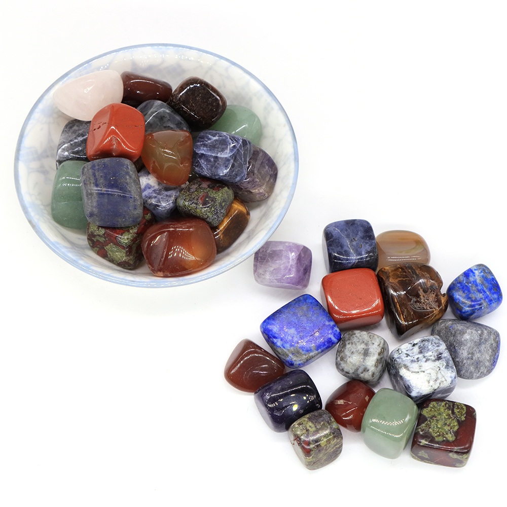  Top Natural Crystals Healing Polished Tumbled Gravel Stone Mineral Specime Gemstones Raw Aquarium Decoration Lots Wholesale