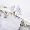 Thin Belt Women's Fashion Casual Accessories Luxury Design Girdle Korean Adjustable Metal Buckle Leather Women Waist Belt