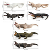 Simulated Wild Animal Model, Soft Rubber Crocodile Realistic Prop Toy, Soft Rubber Static Model Ornament