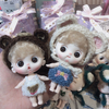 Mini BJD Doll OB11 Dolls 10cm Cute Dolls For Girls Toys 13 Movable Joint 3D Big Eyes Doll With Clothes Dress Up 1/12 Bjd 