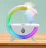Customized Hot Selling 350ml 7 Colorful H2O Yoga Anti-Gravity Aroma Diffuser Humidifier