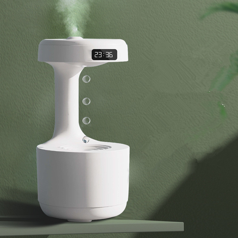 Heavy Fog Spray Anti Gravity Water Droplets Office Desktop Bedroom Atmosphere Light Humidifier Gift Customization