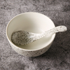 Factory Direct Wholesale Japanese Design Matte Cheap Big Under Glazed Bowls Ceramic Salad Bowl