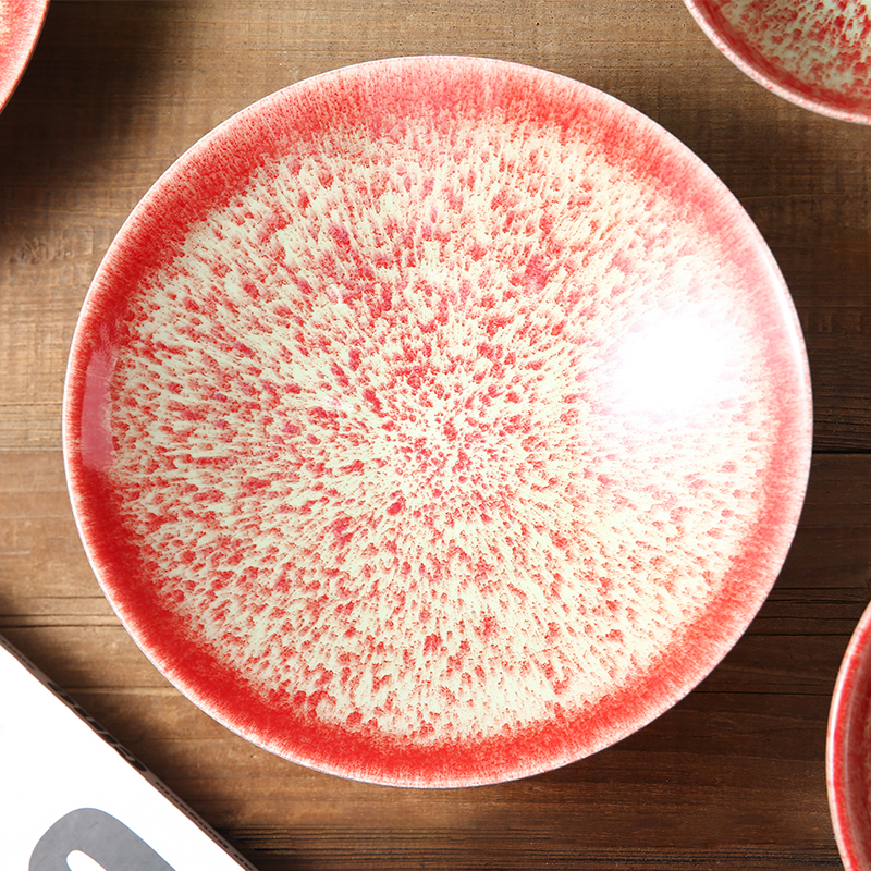 Personality Custom Glaze Tableware Ceramic Bowl Set Household Large Soup Bowl Ramen Bowls