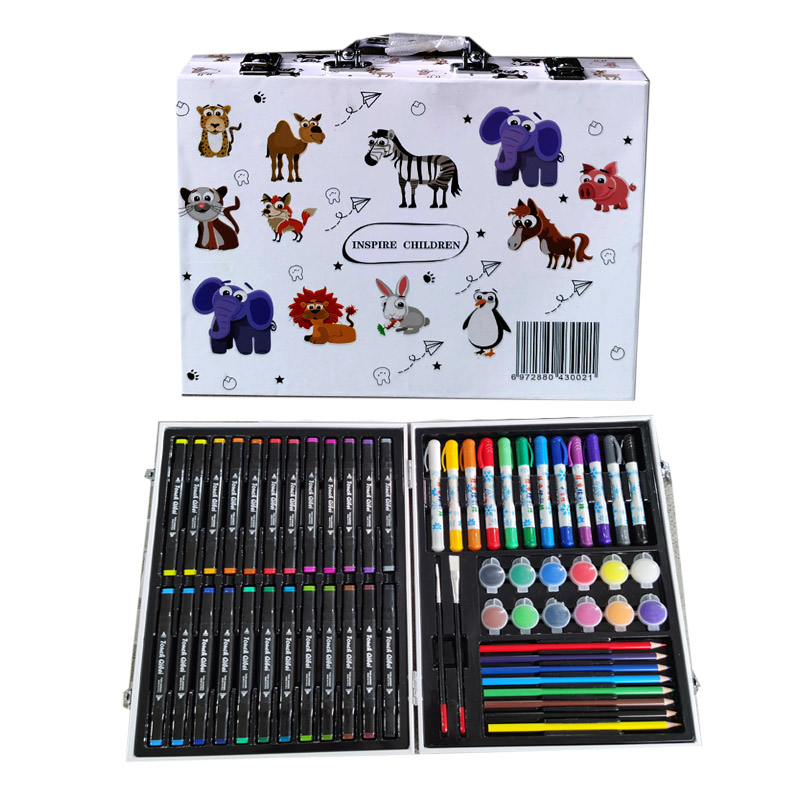 Kids Coloring Drawing Art Sets Kid Set De Arte 208 Pcs Piezas Sketching Artist Art Paint Supplies Sets for Kids