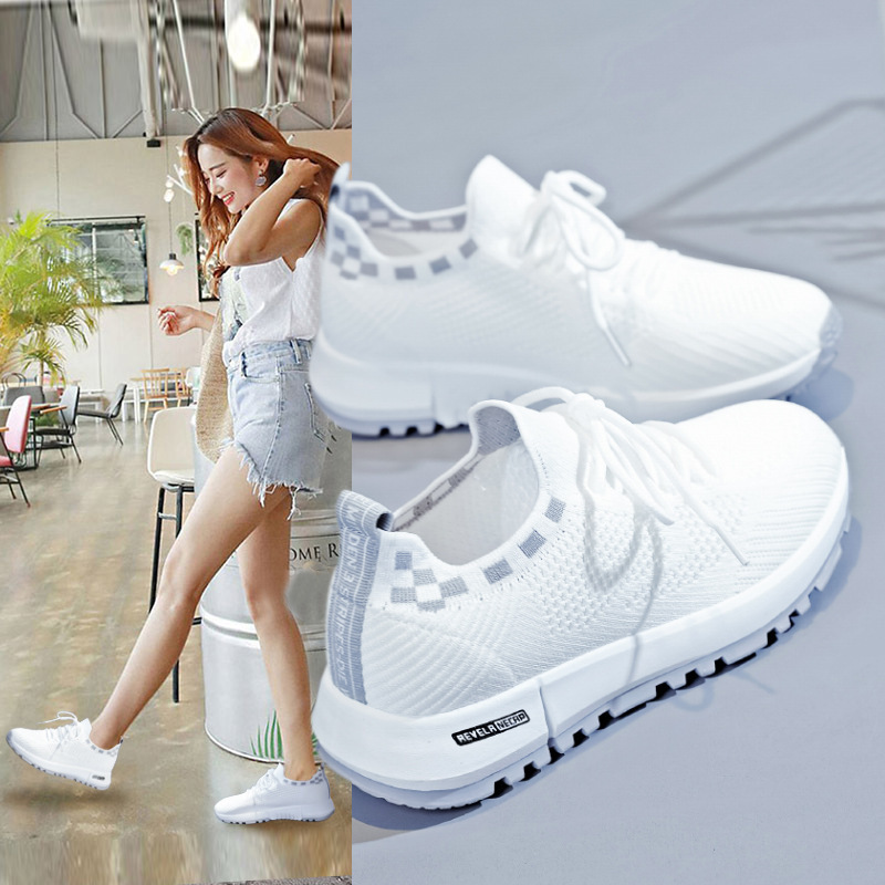 Women's Sports Shoes 2024 Korean Style Trendy Casual Shoes for Female Students
