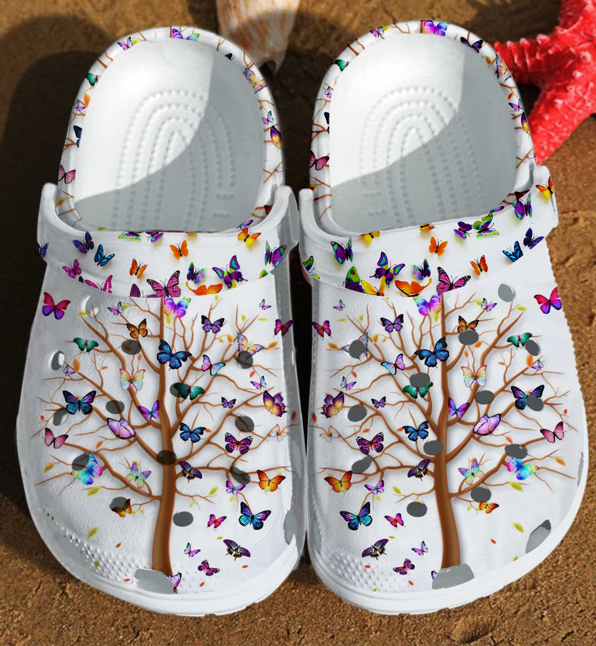 Friends Clog Shoes Custom Printing Pattern Clogs Personalized Silippers Shoes For Womens
