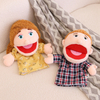 28-33cm Kids Plush Finger & Hand Puppet Popular Activity Boy Girl Role Play Bedtime Story Props Family Role Playing Toys Doll