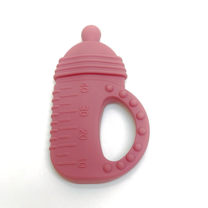 Baby Teething Stick Silicone Teethers Toys Bottle Teethers Baby Teethers Biteable Toys