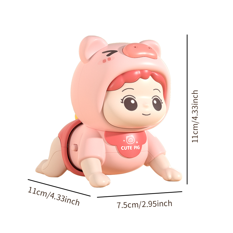 Baby Crawling Guide Toys Training Party Up Crawling Baby Electric Learning To Climb Music Early Education Doll