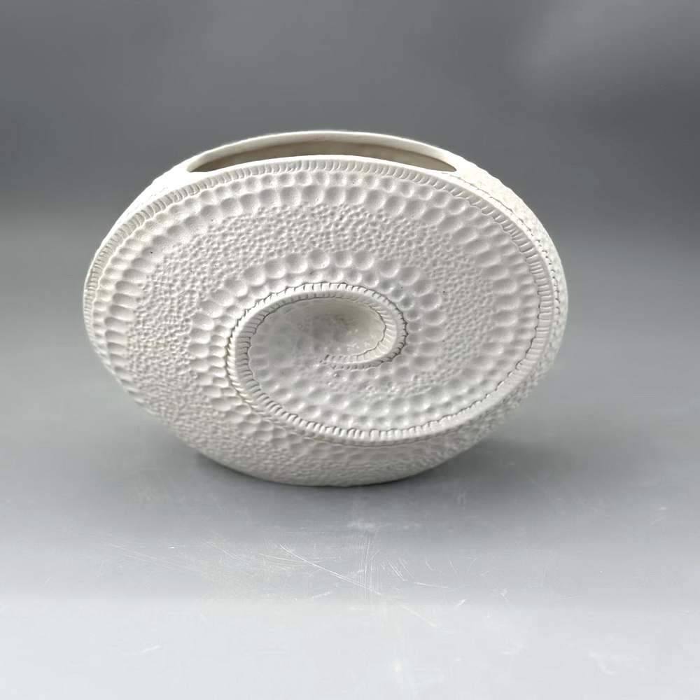 Nordic pleated paper bag ceramic decoration dried flowers flower vase living room flower arrangement ornament flower utensil