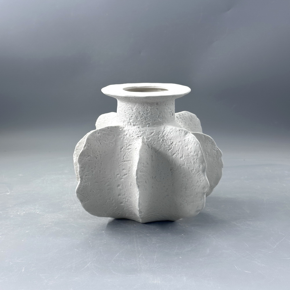 Nordic Creative Color Minimalist Ceramic Desktop Decor Living Room Decoration Ceramic Flower Vase