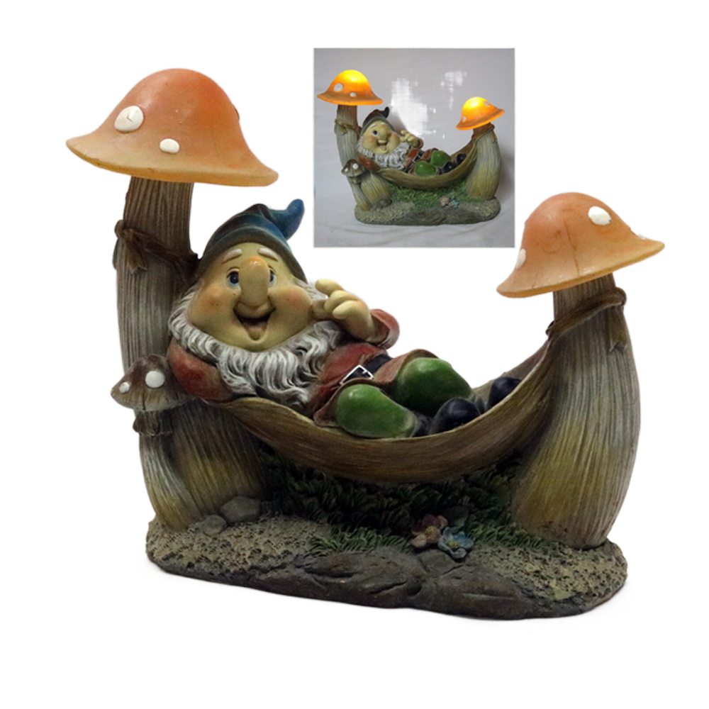 2025 Wholesale Mini Middle Finger Garden Gnome Resin Outdoor Figurines Garden Decor for Fairy Party Christmas Gnomes Decoration