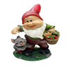 Wholesale Handpainted Popular Resin Gnome Figurines for Garden Decoration Ornament