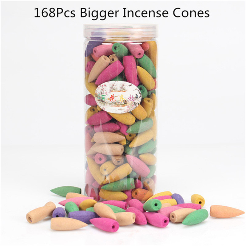 With 10Cones Free Gift Waterfall Incense Burner Ceramic Incense Holder