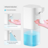 No Touch Transparent Plastic Bottle Auto Hand Wash Automatic Foam Induction Soap Dispenser 