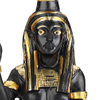 Gold Retro Antique Candle Holder Metal Candlestick Vintage Egyptian Goddess Figurine Candle Holder 